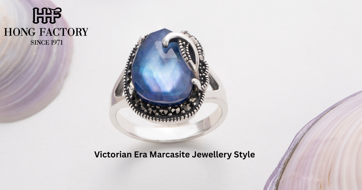 Victorian Era Marcasite Jewellery Style